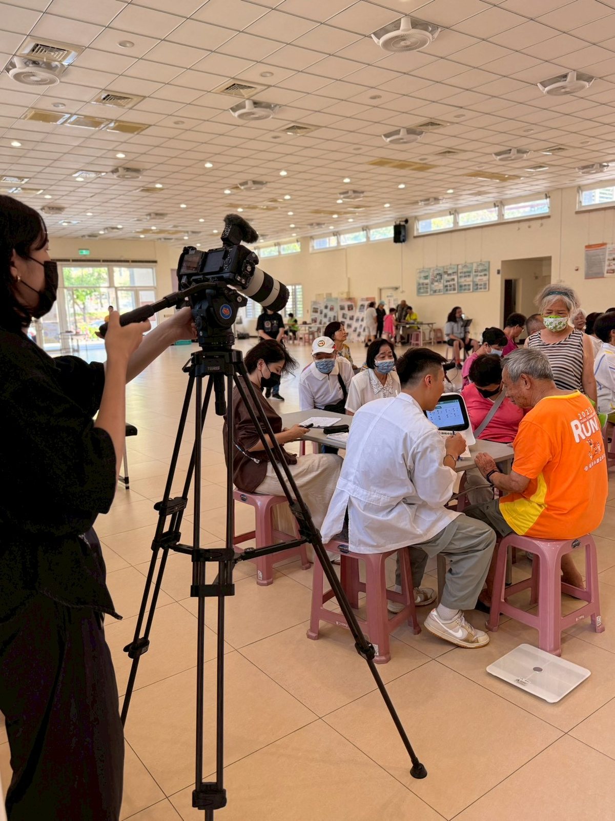 虎吉團隊在活動現場以專業攝影機實拍紀錄
